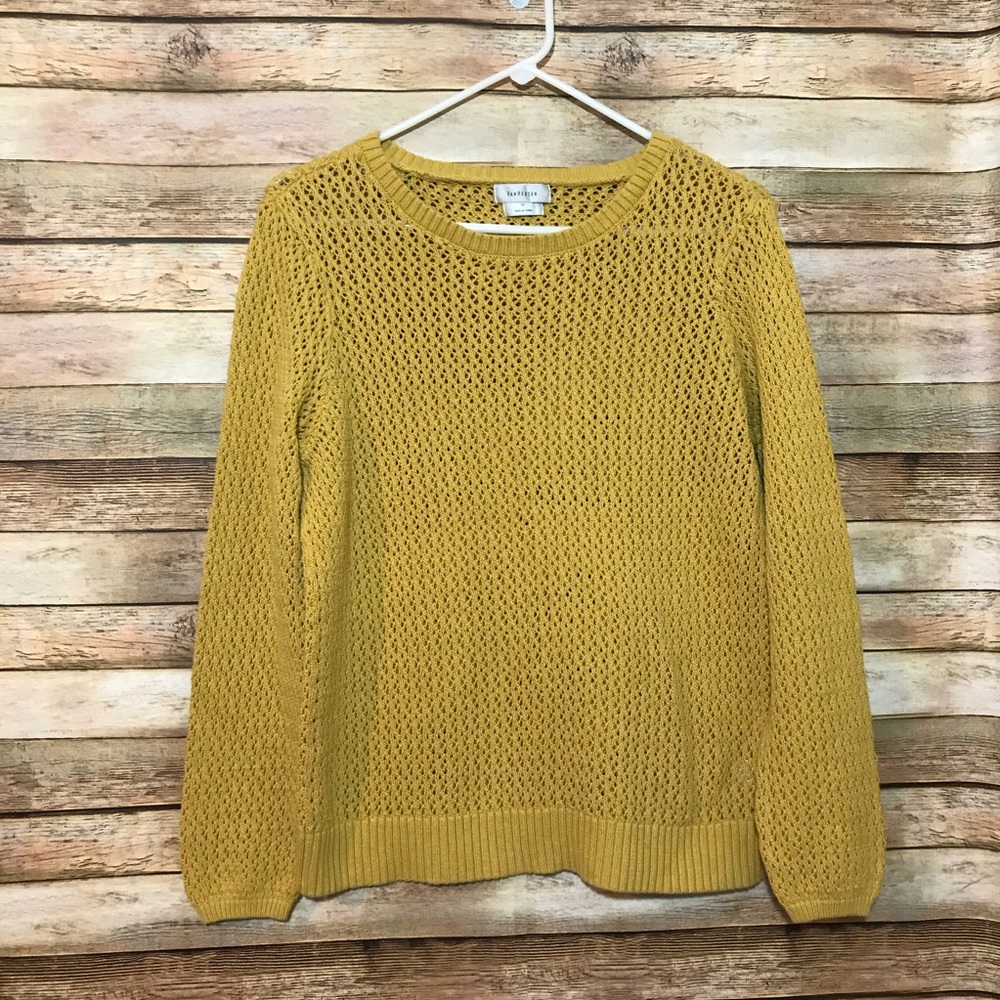 Van Heusen mustard yellow sweater